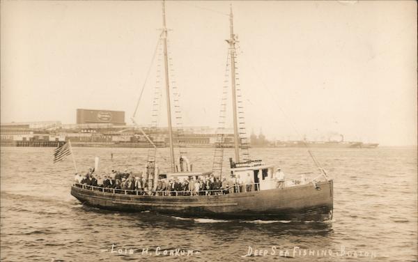 Deep Sea Fishing Boston Massachusetts Luis H. Coakum