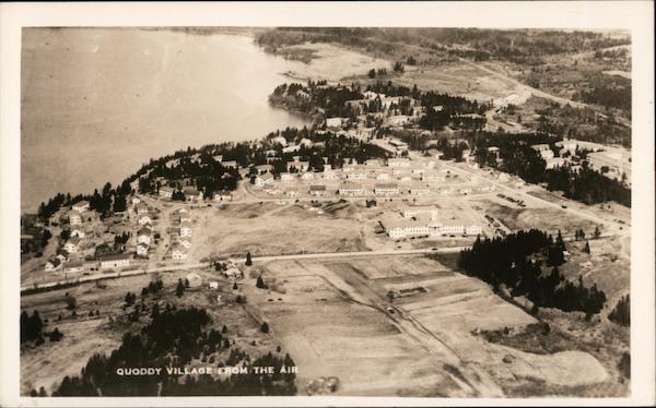 Quoddy Village from the Air Maine