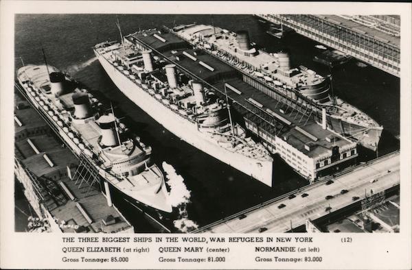 The Three Biggest Ships in the World New York