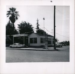 Gas Station and Oil Change Location 1958 Fresno, CA Original Photograph Original Photograph Original Photograph