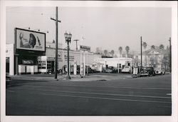 Scotty's Mobil Oil Gas Service Station Original Photograph