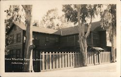 Gene Stratton Porter's Home Catalina Isl. Postcard