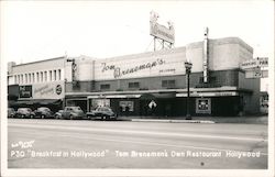 Breakfast in Hollywood Tom Breneman's Own Restaurant Postcard