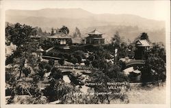 Japanese Miniature Village Hollywood, CA Postcard Postcard Postcard