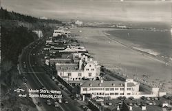 Movie Stars Homes Postcard