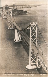 Oakland Bay Bridge San Francisco, CA Postcard Postcard Postcard