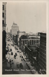 Market Street-San Francisco California Postcard Postcard Postcard