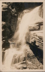 Flume Cascade, Crawford Notch State Park Postcard