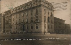 Institute of Musical Art New York City Postcard