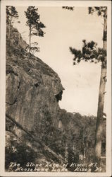 The Stone Face of Kineo Mt. Moosehead Lake Postcard