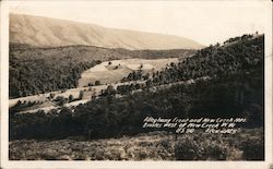 Alleghany Front and New Creek Mts Postcard