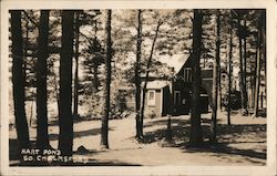 Heart Pond, also known as Hart Pond, Baptist Pond Postcard