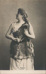 Fraulein Ida Hiedler, Royal Court Opera Singer Postcard