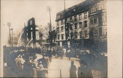 Grand Opera House Fire, 1907 Postcard