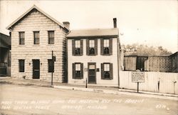 Mark Twain Boyhood Home, Museum and Famous Tom Sawyer Fence Postcard