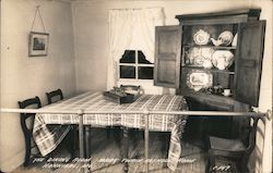 The Dining Room Mark Twain Boyhood Home Hannibal, MO Postcard Postcard Postcard