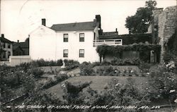 The Garden at Mark Twain Home Hannibal, MO Postcard Postcard Postcard