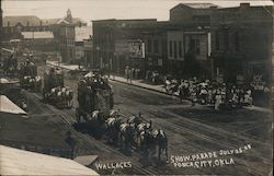 Wallace's Show Parade - July 25, 1908 Postcard