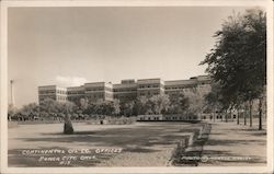 Continental Oil Co. Offices Ponca City, OK Morton Harvey Postcard Postcard Postcard