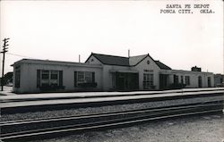 Santa Fe Depot Ponca City, OK Postcard Postcard Postcard