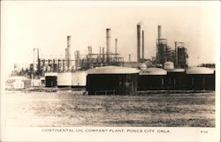 Continental Oil Company Plant Postcard