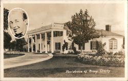 Residence of Bing Crosby Postcard