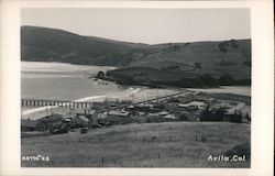 Ocean Side Beach Pier Postcard