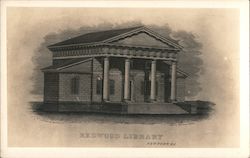 Original Redwood Library Postcard