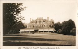 Apthorp, John T. Spencer Newport, RI Postcard Postcard Postcard