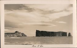 Percé Rock Quebec Canada Postcard Postcard Postcard