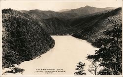 Calderwood Dam Little Tennessee River Postcard