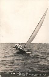 West Okoboji Lake Postcard