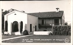 Alpha Tau Omega, University of Arizona at Tucson Postcard