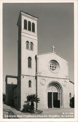 Sacred Heart Catholic Church Nogales, AZ Postcard Postcard Postcard