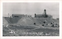 Eureka Hill Mine Nevada Postcard Postcard Postcard