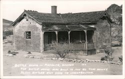 The Bottle house Rhyolite, NV Postcard Postcard Postcard