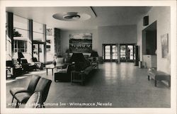 Main Lobby, Sonoma Inn Postcard