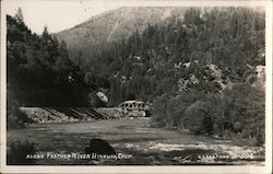 Feather River Highway Scenery Postcard