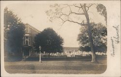 Church & Cemetery - Near Spring City? Pennsylvania Postcard Postcard Postcard