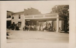 General Automobile Service Gas Station Postcard