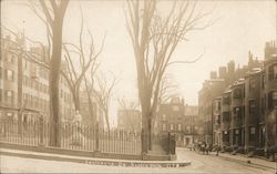 1917 Louisburg Square, 87 Pinckney St. Postcard