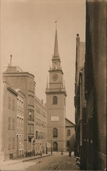 Old North Church Boston, MA Postcard Postcard Postcard