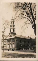 Unitarian Church Peterborough, NH Postcard Postcard Postcard