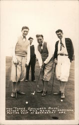 The Three Brougher Boys Postcard
