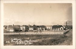 Cottages, Camp Lee-Stephenson, Quoddy Village Postcard