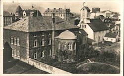 Icelandic House of Parliament and Reykjavík Cathedral Postcard