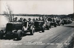Picnic Bound West of Shelby, Floradale Resort Postcard