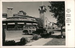 Pas o Robles Inn Spring Street Postcard