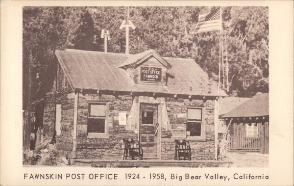 Fawnskin Post Office California