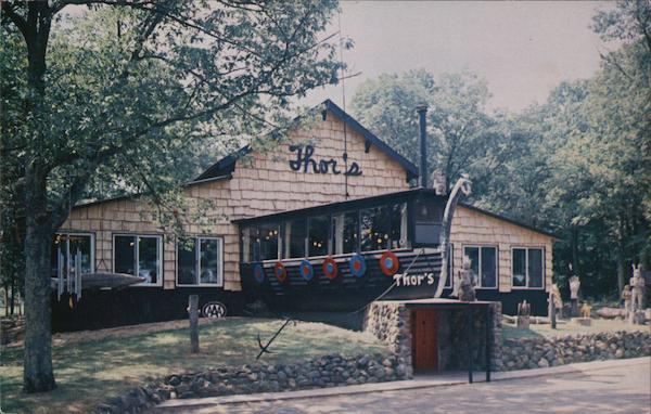 Thor's Viking Ship Cocktail Lounge Stone Lake Wisconsin
